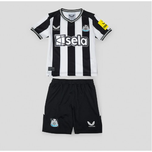 Newcastle United Domaci Dres za djecu 2023-24 Kratak Rukav (+ Kratke hlače)